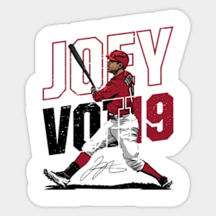 Joey Votto Cincinnati Hanger Sticker